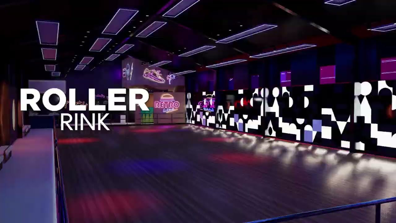 Indoor Roller Rink Design by NEXUS | Fun, Vibes & Community in One Space