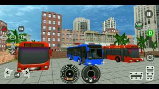 modern City Tourist Bus: Uphill coach Bus driver- city coach bus-android gameplay screenshot 3