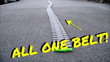 NerfNerf Vulcan Belt Mod: 6 Belts + 8 IMRs + Cereal box = Best Nerf Havokfire Belt Mod!