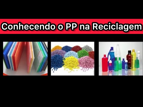 Vídeo: Em que o plástico PP pode ser reciclado?