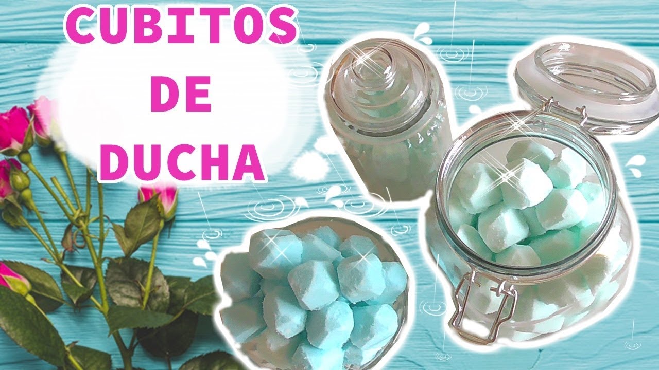 🌕💦BOMBAS de baño💎💎 CUBITOS de ducha💦💦FÁCIL DIY 😃Con 2 Ingredientes