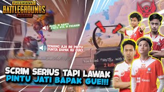 SCRIM SERIUS TAPI LAWAK PINTU JATI BAPAK GUE! - PUBG MOBILE INDONESIA | Ryzen Gaming