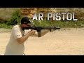 AR Pistol with Surefire Genisis .762 Suppressor Review / Shooting || The Bullet Points