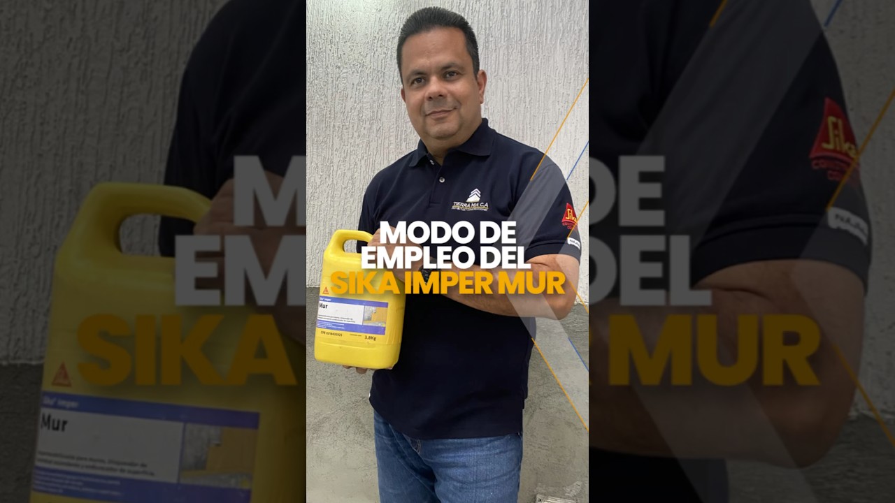 SIKA IMPER MUR🔺 Modo de Empleo - Bloqueador de humedad ascendente