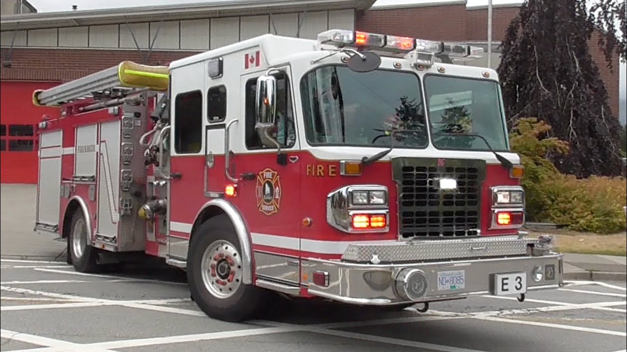 Surrey Fire Services Engine 3 Responding 7/10/2025