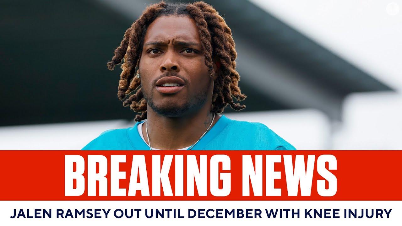 Dolphins CB Jalen Ramsey undergoes full meniscus repair ...