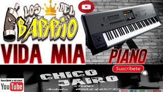 Video thumbnail of "Vida Mía - Los Del Barrio( PIANO )"