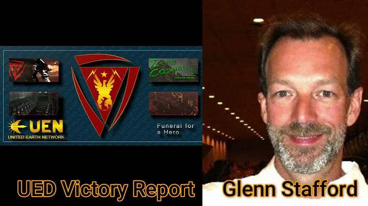 Character and Voice Actor - StarCraft - UED Victory Report - Glenn Stafford
