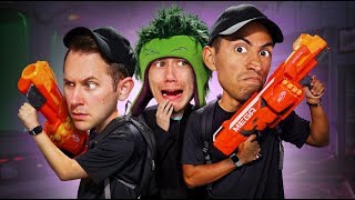 Nerf Halloween Monster Transport Challenge