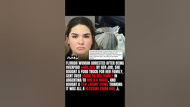$400,000 Dropped in Her Account She Called It a Blessing… Now She’s in JAIL! #florida #shorts #viral