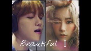 Baekhyun X Taeyeon - Beautiful 두근거려 X I (Mashup) [백현x태연]