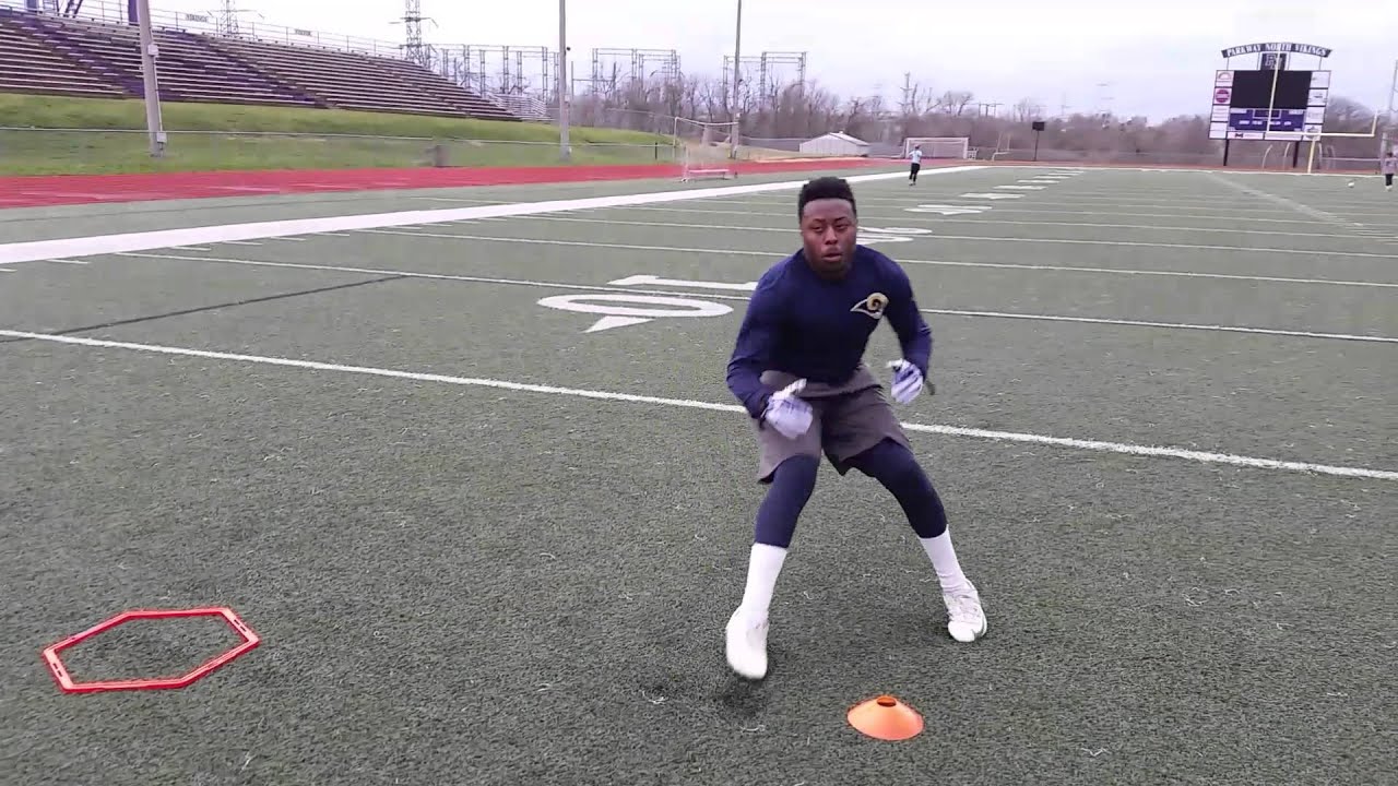THAT TRAINER JOHNNY Cornerback Drills 1816 YouTube