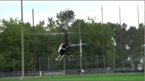 TREX 450 FIRST FLIGHT