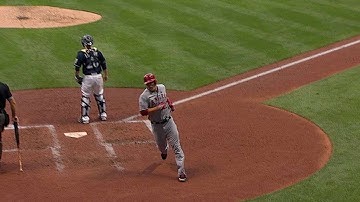 LAA@MIL: Jimenez smacks an RBI single to take lead