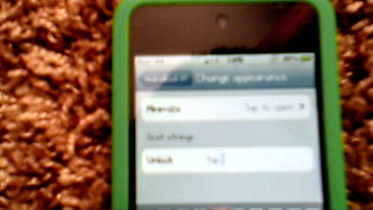 Android Lock XT from cydia YouTube
