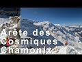 Arte des cosmiques arte sudouest chamonixmontblanc aiguille du midi montagne alpinisme topo