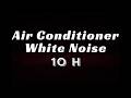 Air Conditioner White Noise • Dark Red Sleep Screen 10 hours
