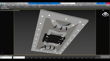 3Dsmax Tutorials, Tutorial on Modeling a Stylish Roof Ceiling for Interior in 3dsmax