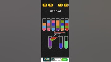 water sort puzzle level 3646