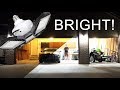 EASY and BRIGHT Garage light upgrades....for a cost.