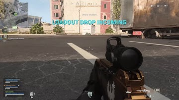 Team mate killed by loadout drop (call of duty warzone)