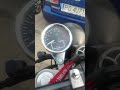 Chinese speedometer on Kawasaki Zephyr 550