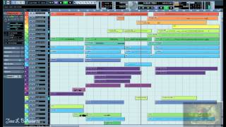 Pirates of the Caribbean soundtrack part 1 - vst remake - cubase screenshot 4