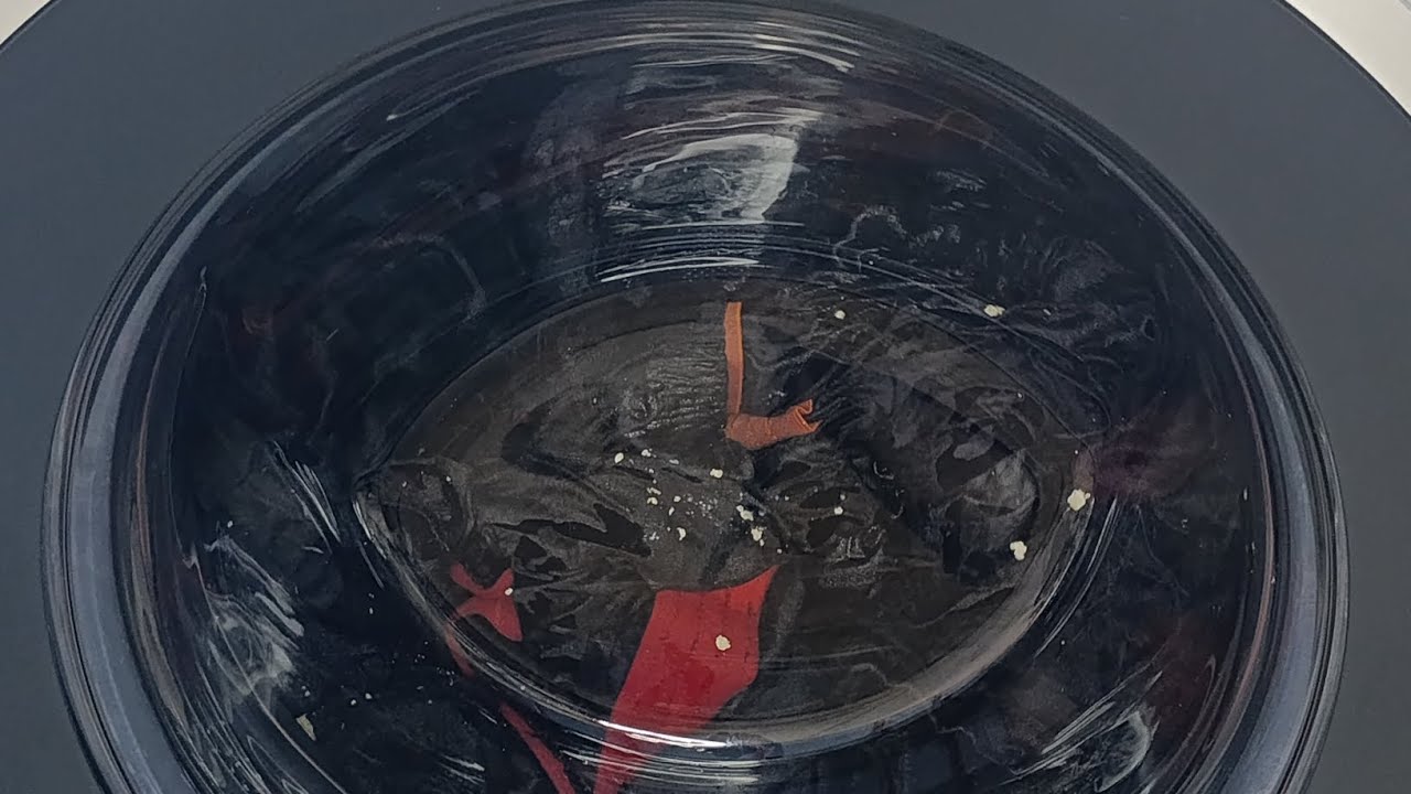 #washingmachine #wgg25402gb Black wash part(1/2) Automatic 40* program #laundry #lavadora 