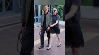 Kirsten Dunst & Husband Jesse Plemons| Streetstyle| #celebritizworld #shortsfeed #shorts #short