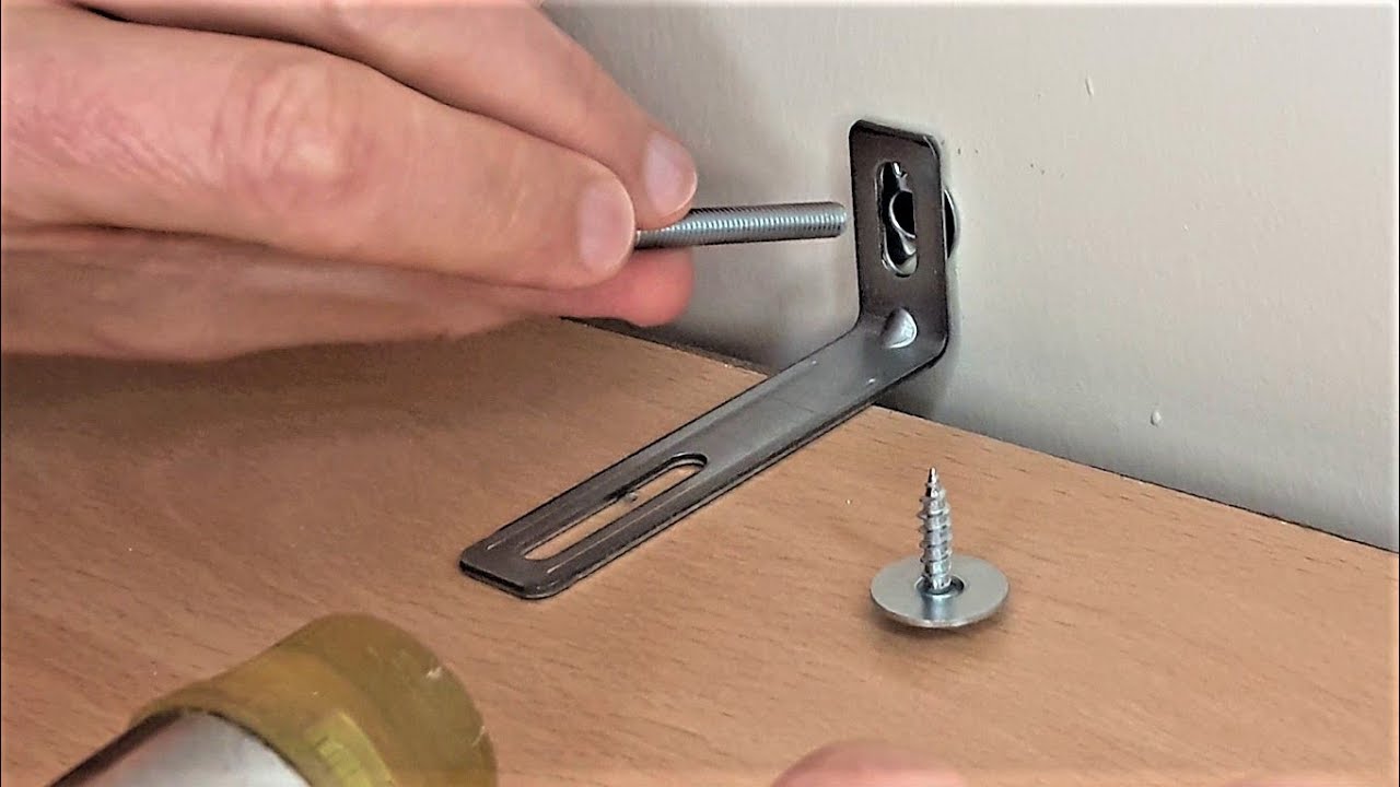 How To Attach Bookshelf To The Wall