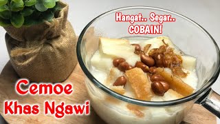 Cemoe Khas Ngawi │ Resep Wedang Cemoe - Wedang Angsle │ Kuliner Kota Madiun Penambah Stamina