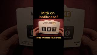 Rode Wireless ME Bundle #shorts #rode #microphone #wirelessmicrophone #shortvideo   #suomi