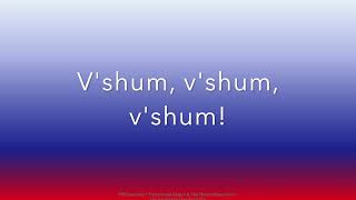V'SHUM Lyrics - MIAMI BOYS CHOIR