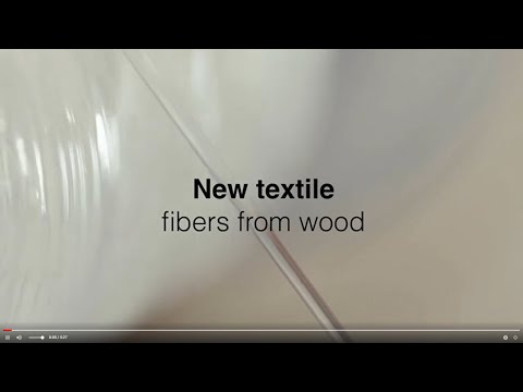 New textile fibers from wood