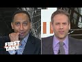 Stephen A. jumps off the Lakers' bandwagon and gets GRILLED for it by Max | First Take