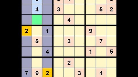 How to Solve Globe and Mail Sudoku L5 February 21, 2021