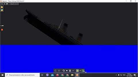 Titanic sinking algodoo