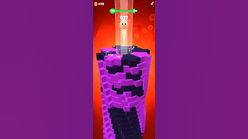 Drop Stack Ball Game Level 445 - short video - More Gaming