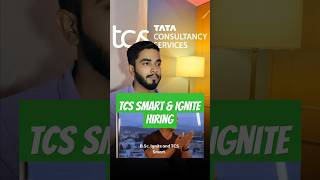 TCS BSC Ignite and Smart Hiring!🔥 #tcs #internship #tcsjobs #tcshiring #jobs #career #hiring #coding