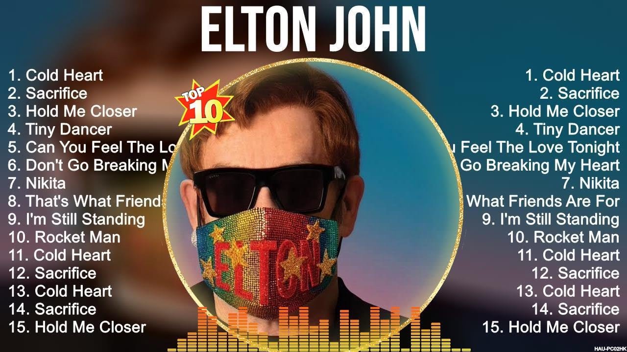 Elton John Top Of The Music Hits 2023 Most Popular Hits Playlist YouTube