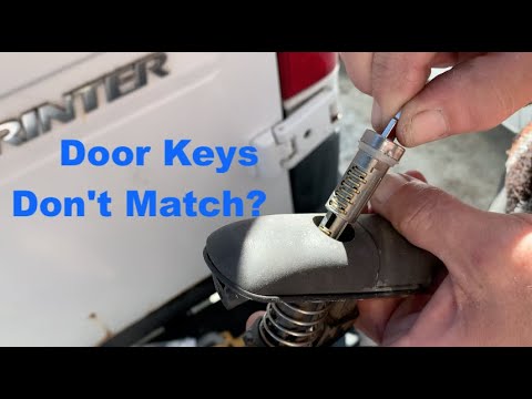 How to Re-Key or Change the Locks in a T1N Sprinter Van Door