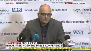 Update On British Ebola Patient's Condition