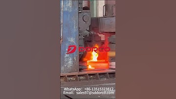 Operation Process of Horizontal Ring Rolling Machine  #machinemanufacturing #machine#forging