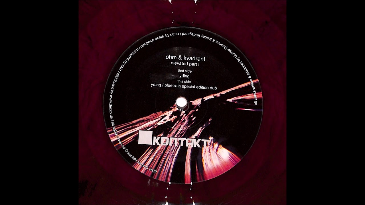 Ohm & Kvadrant - Yding (Bluetrain Special Edition Dub) [KNT-12-1]