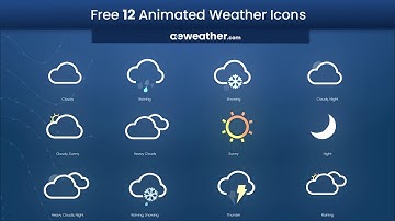 Free 12 Animated Weather Icons