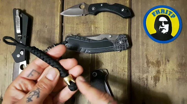 DMNDSTNDRD S01E12 Spyderco Paramilitary 2 knife mods.
