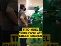 Greenarmy greensoldier titonoelofficial bagiuo entertainer tissuepaperart katisyu art