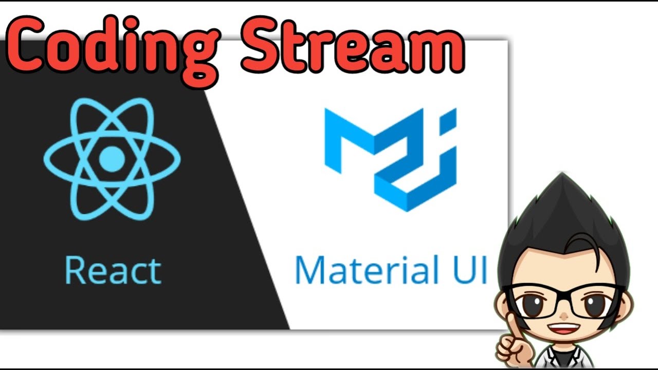(LIVE) Codding Stream มาลองใช้ Material UI กันครับ - YouTube