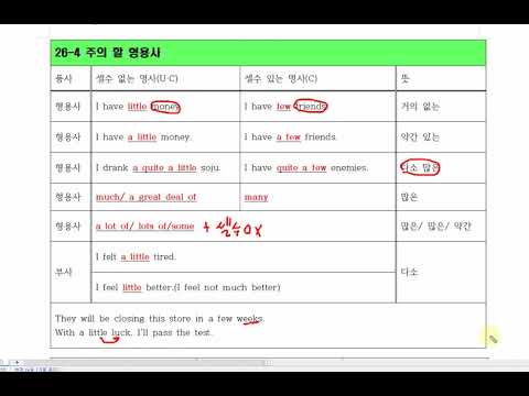 임익기 구조영어 26-2강 주의할 형용사