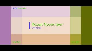 Kabut November - Ervi Karina